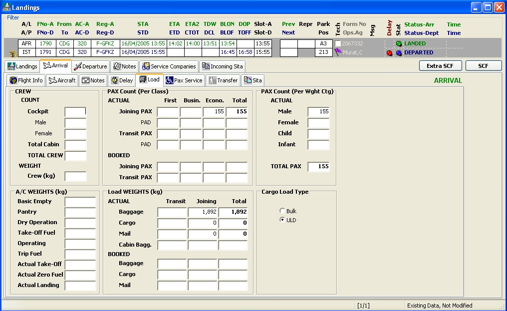 Modernus Flight Information System