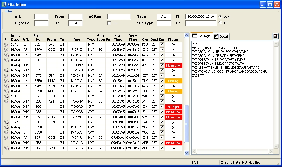 Modernus Flight Information System